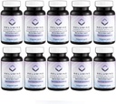 Relumins Advance White Active Glutatione Complex - doză maximă 900 mg Glutatione cu 6X Boosters, ALA & NAC - Anti-Aging Skin Brightening Supliment - 60 Capace x 10 flacoane