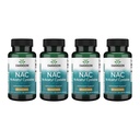 Swanson NAC - N-Acetyl Cysteine - Supliment 600 mg 100 capsule (4 ambalaje)