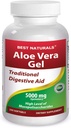 Cele mai bune naturale Aloe Vera Gel 5000 mg 250 Softgels