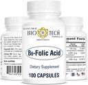 Bio-Tech Pharmacal B6-Folic Acid, 100 Capsule 