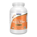 now Foods Suplimente, Acacia Pure Powder, Certified Organic, Highly Soluble, Mixes Easy, Intestinal Health*, 12-Once