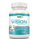 Advanced Vision Support - Lutein Eye & Vision Complex cu lutein, Bilberry, Zinc, Seminte de struguri si vitamine esentiale - Toate capsulele naturale Retina pentru sanatatea ochilor - Made in USA