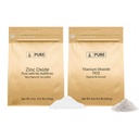 Ingrediente originale Pure Sunscreen Bundle, (8 oz) Oxid de zinc, Dioxid de titan, Seif de piele, Protector de soare