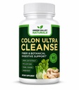 Colon Cleanse - Soluție naturală pentru sănătatea colonului - Laxativ natural - Relief constipație - Detox gut - Probiotice - Începe să lucreze în 24 de ore - Sprijină ritmuri naturale Bowel (1 sticlă, 60 conte)
