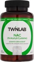 Twinlab N-Acetyl-Cysteine (Nac) - Suplimente antioxidante pentru bărbaţi şi femei - 600 mg, 60 capsule