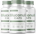 SPRESSO (3 ambalaj) Capsule Gluconull, Gluco Null Glyco Optimizer, Gluco Null Navă naturală de spălare a sângelui, Gluconull pentru sănătate naturală (180 capsule)