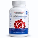 Bricker Labs Big-V Triple Concentration Vanadil Supplement: Vanadil Sulfate 30 mg, Taurine 600 mg, Seleniu, Crom şi Niacin, Suplimente Minerale Amestecate 90 ct