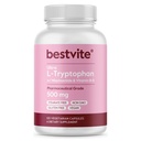 BESTVITE L-Tryptofan 500 mg cu B3 & B6 (120 capsule vegetariene) 