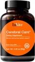 InVite Health Cerebral CareTM - Suportă sănătatea creierului inclusiv memorie, concentrare, atenție și stare de spirit - Conține inozitol, acetil-L-Carnitină, colină, fosfatidilserină, Astaxantină - 30 Servings (2-Pack)