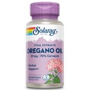 SOLARAY Oregano Oil 57 mg - Ulei de Oregano Softgels - Suplimente vegetale pentru suport global de sănătate și wellness w/ 70% Carvacrol - Extra Virgin Olive Oil Base, 60- Day Guarantee, 60 Serv, 60 Softgels