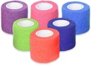 Ever Ready First Help Self Adherent Bandages 2" x 5 Yards - 12 Count, Rainbow Colors