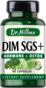 Dim Hormone Detox Supliment 200Mg Diindolilmetan Încurajează Suplimentul Estrogen Normal pentru Femei, Acnee Hot Flashes Suplimente, Menopause Support, Promovează detoxifiere(60Capsule)