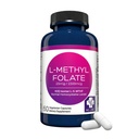 MD Life L-Metilfolat 2,5 mg supliment - Professional-Grad Active L Metilfolat Supliment - 60 capsule - L-metilfolat 2,5 mg - Potenţă maximă MTHFR W/Aminoacidi esenţiali