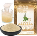 100% plante naturale pure Psyllium Husk pulbere Gumă de guar organic, Keto praf de copt, Praf de schimb de masă, Psyllium Fiber pulbere, Dieta Fibră 100g/3.52oz