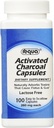 Requa Charcoal activat, 260 mg, 100 Count