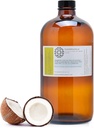 PureC60OliveOil C60 Organic MCT Ulei de cocos 1L / 33,8 Fl Oz - 99,95% Carbon 60 Solvent 400mg - Amber Sticla de sticlă - Carbon 60 Ulei de cocos - de la producătorul global de plumb