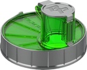 XL Proteine Scoop și suplimentare Funnel atașament pentru prafuri de antrenament Pre și Post, BPA gratuit, Spill Proof Dispenser, Se potrivește Universal Cele mai multe containere de produs, Lămâie electrică, Reload Pro