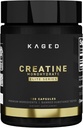 Kaged CREATINE MONOHYDRATE Elite Capsule nearomatizate de recuperare musculară și de creștere Supliment pentru bărbați și femei, Vegan, ușor Digestible, Gluten gratuit, fără zahăr adăugat
