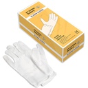ECZEMA HONEY Premium 100% Mănuși de bumbac - Tratament pentru mâini uscate și spălate pe timp de noapte - Mănuși albe de bumbac pentru eczeme (24 perechi)