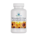 Vitamina de laborator a naturii D3 Plus - conține vitamine D3 și K2 (MK7) pentru suport imun, oase sănătoase și sănătate cardiovasculară * - Gluten gratuit, non OMG-uri - 90 capsule (3 lună de aprovizionare)