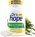 Beta 1,3D Glucan 200mg 60 Capsule Veggie - pentru bunăstarea imună - Supliment Formula Clean - 2 Capsule / zi, 1 lună de aprovizionare - Made in the USA