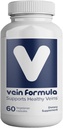 VITASUPPORTMD Vein Formula, Blood Circulation and Leg Vein Supplement, 60 Capsules, Diosmin Hesperidin 667 mg from MPFF, Micronized Bioflavonoids