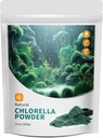 Chlorella Powder Natural cu 10 oz - Pudră de clorofilă, Sprijină Sistemul imunitar și funcția hepatică, Păstrați Tineret, Vegan, Bogat în proteine Vegan și vitamine.