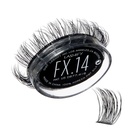 Lashify Fluffy FX 14mm Gossamer DIY Extensii geană Refill, Pentru cele mai curioase și fluttery aspect, negru, Easy False Lashes