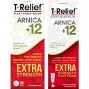 MediNatura T-relief Extra Putere Durere Relief Arnica +12 Durere pe bază de plante Relievevers 100ct Tablete T-Relief Extra Putere Durere Relief 3oz Cream Bundle