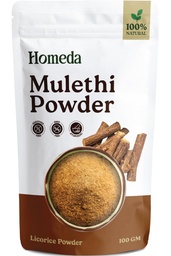 Organic Licorice Root Powder (3.5 oz - 100g), Mulethi Powder Organic for Face, Pure Licorice Root extract for Skin, Regaliz Raiz Organico uscate Liquorice Roots Herb, extracto De Regalis 0.2 lb
