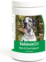 Sănătoși Breeds Grand Dane Somon ulei Soft Chews 90 Count