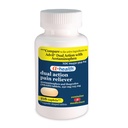 A+Health Dual Action Acetaminofen 250 mg şi Ibuprofen (AINS) 125 mg Pain Reliever Caplets, 216 Count