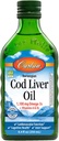 Carlson Cod Ulei de ficat, Norvegian, Natural, 1100 mg Omega-3s, 250 ml