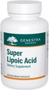 Genestra Brands Super Acid lipoic - Alpha Acid lipoic pentru a susţine metabolismul şi anxioxidanţii - 60 capsule