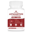 Astaxantină și Licopen 70mg, Astaxantin Supliment cu Fosfatidilcolină, Lutein și Zeaxantină, Suport suplimentar puternic antioxidanți pentru piele, ochi și sănătate comună (60 capsule)