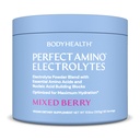 BodyHealth Perfect Amino Electroliti Pulbere Nu Zahăr, Keto Zahăr Free Fasting Electroliți băutură Mix, Pulbere de hidratare cu Minerale Trace - mixt Berry - 60 Serviri