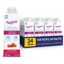 Nepro Nutriție Shake pentru persoanele aflate în dializă, 19g Proteine, 420 Calorii, mixt Berry, 8 fl oz, Pachet de 24