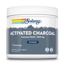 Solaray activat nucă de cocos Charcoal pulbere 500 mg 