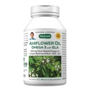 ANDREW LESHMAN Ahiflower Omega-3 cu GLA - 240 Softgels - Sursa unică de Omega-3 acizi graşi de bază pentru plante. Nu are probleme cu stomacul, contaminante sau mercur. Uşor de înghiţit