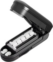 Pilula Cutter, Pill Cutter Splitter pentru pastile mici și mici, Pastile tăiate, Vitamine, Tablete, Cutter Pilula reglabil pentru pastile mici sau mari cu lama de oțel inoxidabil Ascuns ascuțite, Travel Sized