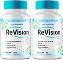PERFORMANŢA IDEAL (2 ambalaj) Revizuire Suplimentul ochilor Pastile avansate Vision 2.0 Complexul de îngrijire a ochilor Vitamine Capsule Pro (120 capsule)
