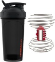 Shaker putere HydraCup w/Weighted Whisk, 28oz - Mixare mai rapidă, Mai puțină agitare necesară, Shake-gratuit Proteine, Shaker Cup (polipropilenă, negru)
