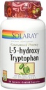 Capsule de 100 mg Solaray Potence L-5-HTP + B 6 & C