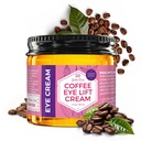Leven Rose Lifting Cafea Crema ochi cu cafeina 1 oz - Soluție naturală pentru cercuri întunecate și pufos - Firming Anti-Aging sub tratament ochi