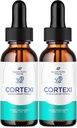 Cortexi Tinitus Picături ureche - Cortexi 24, Cortexi picături lichide, Cortexi Recenzii, Cortexi picături pentru ajutor de ureche (2 ambalaj - 120 ML)