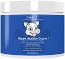 Organe sanatoase fericite & Glands Supliment pentru pisici, Freeze-Dryed bovine crude de ficat Grass-Fed Bone Marrow inima rinichi Pancreas, bovine Thymus fier Multi Organ pulbere, articulatii Cat Vitamine 1.48 oz