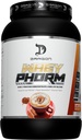 DRAGON PHARMA Whey Proteine Blend, Absorbţie rapidă, Gluten gratuit, 100% Proteină Whey, WheyPhorm, Maximize Recovery, Great Tasting, 25 Grams de proteine (26 Servings, Cappuccino)