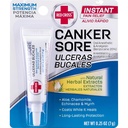 Red Cross Canker Sore Medicaţie - 0.25 Oz (Packing May Vary)