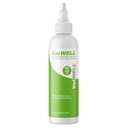 VetWELL Cleaner ureche pentru câini și pisici - clătire Otic pentru infecții și controlarea infecțiilor urechii și Odor la animale de companie - 8 oz (Melon de castravete)