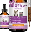 Cat & Dog Infecție cu tractul urinar Tratamentul - Suport Bladder, Rinichi și Incontinență - Suplimentul Cranberry pentru pisici și câini - UTI Suplimentul pentru animale de companie - Suport rinichi de companie - Aroma de pui prăjit